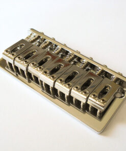 Non-Trem Bridge - 7-Saiter Gitarre - chrom