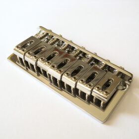 Non-Trem Bridge - 7-Saiter Gitarre - chrom