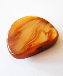 Mechanikkopf - Flügel Niere - perloid amber