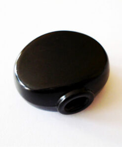 Mechanikkopf - Flügel Oval - schwarz