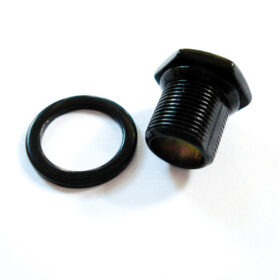 Mechanikhülse Schraubbuchse Bass - schwarz