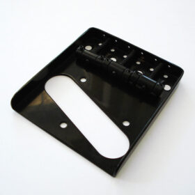 Bridge Gitarre - Typ TC Ashtray Doppelreiter - schwarz