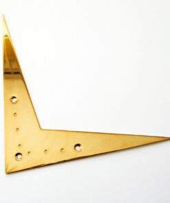 Saitenhalter - Metall - gold