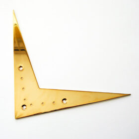 Saitenhalter - Metall - gold