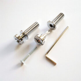 Stop-Tail/ Bridgebolzen Deluxe - chrom