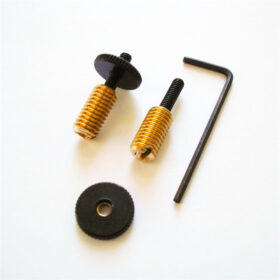 Bridgebolzen Adapter Set - Typ LP - schwarz