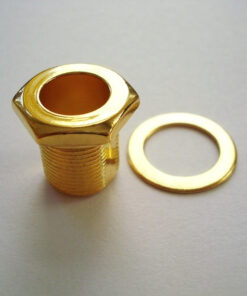 Mechanikhülse Schraubbuchse Bass - gold