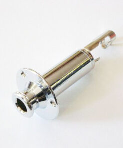 Zargenbuchse mit Endpin - chrom