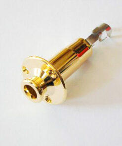 Zargenbuchse mit Endpin - gold