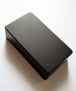 Pickupkappe - Humbucker geschlossen - PVC - schwarz