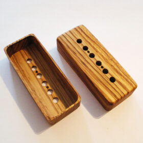 MGH Pickupkappe - P-90 Holz - Zebrano | MGH