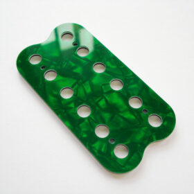 MGH Pickup-Blende - Bobbin Top Set - Humbucker - Fullface - pearl grün