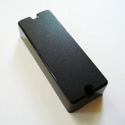 Pickupkappe Typ Soapbar - 5-Saiter - HB - Bridge/Neckposition - geschlossen - schwarz