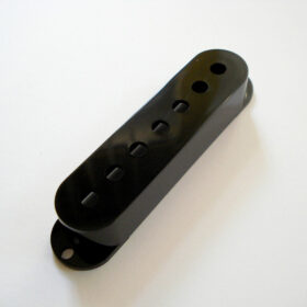 Pickupkappe Typ SC-Gitarre - 7-Saiter - Bridge/ Middle/Neckposition - mit Pole - schwarz