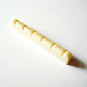 Gitarrensattel - Klassik 1 - weiß