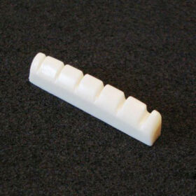 Gitarrensattel - Standard 2 - weiß