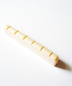 Gitarrensattel - Klassik-Style - weiß