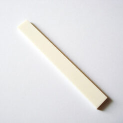 Stegeinlage - Western/Klassikgitarre Rohling - Knochen - weiß