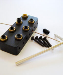 Gitarren-Klemmsattel - Typ Headless 7-String - Ebony