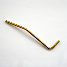 Tremoloarm - M6 - zum Stecken - gold