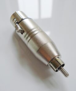 Adapter - XLR female - Cinch male