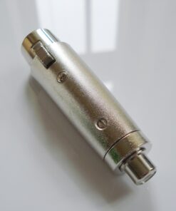 Adapter - XLR female - Cinch female