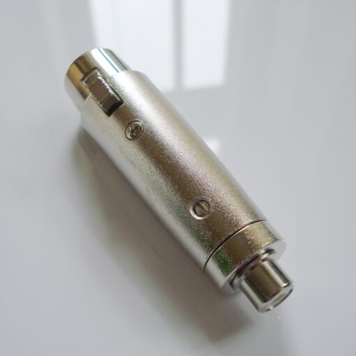 Adapter - XLR female - Cinch female