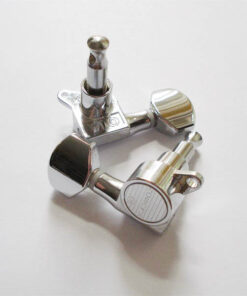 Mechaniken Kluson - 3L/3R - chrom (kleine deutsche Flügel)