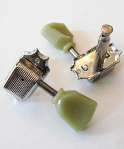 Mechaniken Kluson-Style - 3L/3R - nickel (Tulpenflügel)