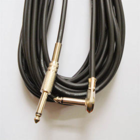 Live Sound Instrumentenkabel - Klinke-Winkelklinke - 6m