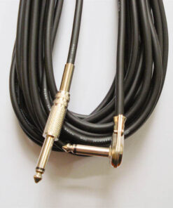 Live Sound Instrumentenkabel - Klinke-Winkelklinke - 10m