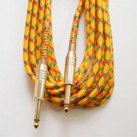 Vintage Instrumentenkabel - Klinke-Klinke - 6m