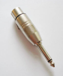 Adapter - XLR female - Klinke Mono