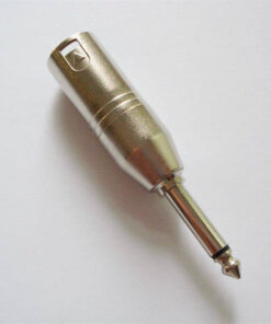 Adapter - XLR male - Klinke Mono