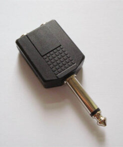 Adapter - 2x Klinke groß - 1x Klinke groß - Mono