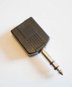 Adapter - 2x Klinke groß - 1x Klinke groß - Stereo