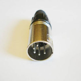 Stecker - XLR male - 5-polig