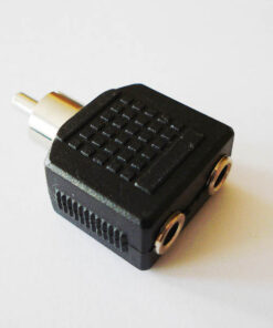 Adapter - 2x kleine Klinke - 1x Cinch male