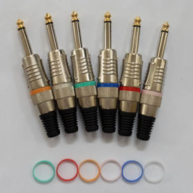 6x Klinken farbig kodierbar