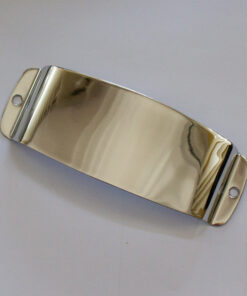 Fender Bass - Pickup Blende small – Cover – chrom