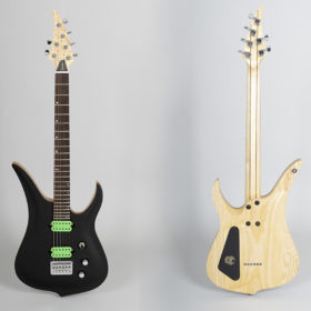 MGH Custom Guitar Butcher Special Faded-Black