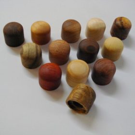 Potiknöpfe Holz / Wood