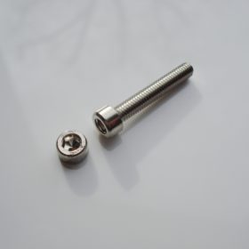 Pole Piece Schraube - Hexscrew - nickel 3X16mm