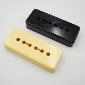 Pickupkappe - P90 - 50'er - schwarz & creme mit Konturrand