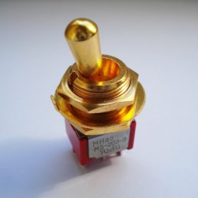 Splittschalter - Toggle Switch - Metall - ON/ON/ON - zwei Ebenen - 6 Pins - The little Big