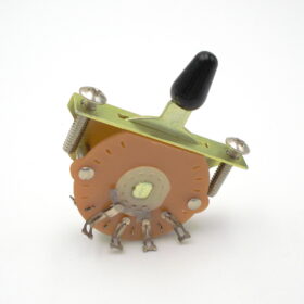 Schwarz - 3-Weg-Schalter – Typ SC – Fender Deluxe