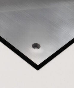 Pickguardmaterial - Alu Brushed Style