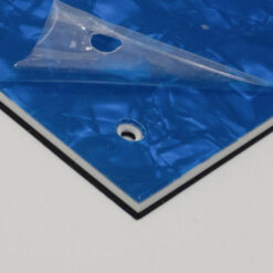 Pickguard Rohling - Pearl Blue