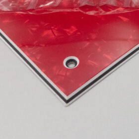 Pickguard Rohling - pearl rot