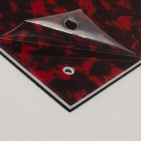 Pickguard Rohling - Tiger Red